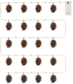 Ghirlandă luminoasă cu 20 de becuri lungime 200 cm Molly – Sirius