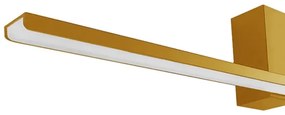 Aplică LED pentru oglindă de baie ARTEMIS LED/13,8W/230V 4000K 60 cm IP44 auriu