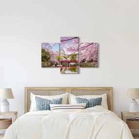 Tablou cu cireș japonez (90x60 cm)