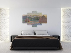 Tablou - Claude Monet, Stacks of Wheat (End of Summer) , reproducere (150x105 cm)