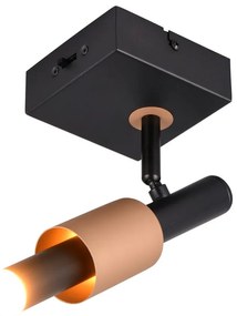 Spot negru-bronz LED 20,5x10 cm Ikaris – Trio Select
