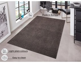 Covor Hanse Home Pure, 200x300 cm, gri antracit