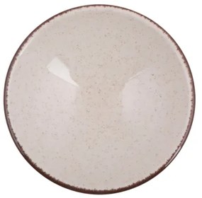 Set de veselă, 24 piese, bej/porțelan