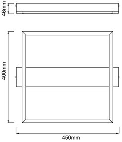 Plafonieră LED dimabilă Brilliant LONEOS LED/24W/230V