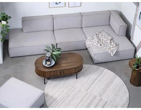 Măsuță de cafea în culoare naturală cu aspect de lemn de stejar 60x120 cm Nola – Unique Furniture