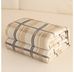 Patura PLAID microplus, crem Dimensiune: 150 x 200 cm