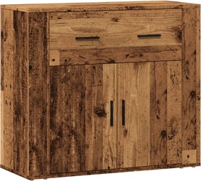 vidaXL Dulap, lemn vechi, 80x33x70 cm, lemn prelucrat