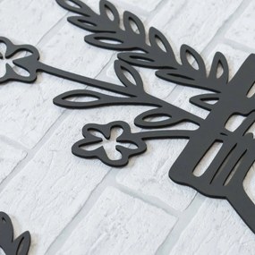 DUBLEZ | Autocolant 3D flori pentru perete