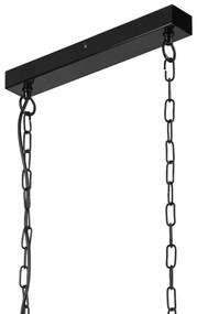 Lustră pe lanț MARIO 1xE27/60W/230V alamă