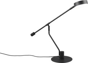 Veioză negru-mat LED cu structură flexibilă (înălțime 64 cm) Manduro – Trio
