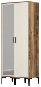 Dulap de haine Kiara RS (Nuc + Crem). 1088543