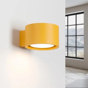 Sollux SL.2473 - Aplică de perete MODO 1xGX53/10W/230V galbenă