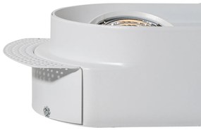 Spot rotund incastrat alb GU10 70mm 2 lumini - Hubs