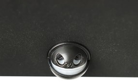 Set de 2 aplice de perete exterioare negre cu senzor de mișcare - Rotterdam