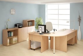 Set mobila birou Impress 6, nuc inchis