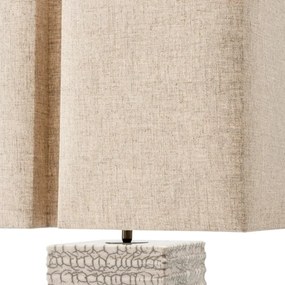 Lampa de masa LUX realizata manual din ceramica Division