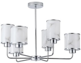 Lustră pe tijă 6xE27/60W/230V
