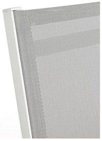 Scaun de grădină alb din metal Elin – Bizzotto