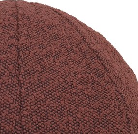 Perna decorativa LUX Palla S, Boucle rouge