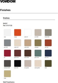 Masa de exterior / interior design modern premium VERTEX 50x50cm