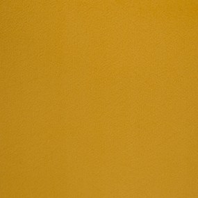 Canapea cu 2 locuri de design, ţesătură Velvet galbenă/gold crom auriu, EZIO TYP 2