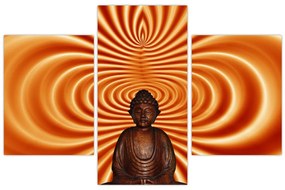 Tablou cu statuie mică (90x60 cm)