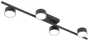 Plafonieră BET 4xGX53/12W/230V negru