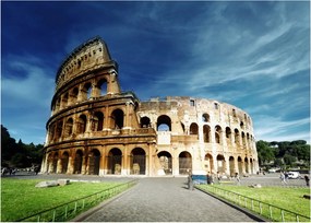 Tablou pe sticlă - Colosseum din Roma, Italia (70x50 cm)