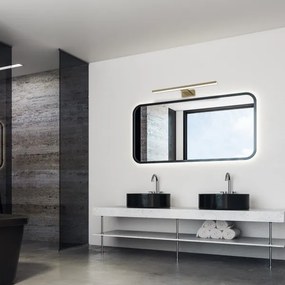 Aplica LED pentru oglindă de baie SHINE LED/13,8W/230V 60 cm IP44 alamă