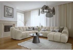 Colțar bej (cu colț pe partea stângă/în formă de "U") Shell – Miuform