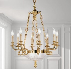 Lustra LUX design clasic realizata manual Jenny