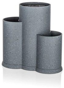 Suport de cuțite Banquet 3in1 Granite Grey