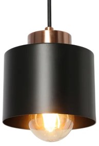 Lustră pe cablu OLENA 1xE27/60W/230V neagră