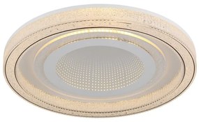 Plafoniera LED dimmabila cu telecomanda ALSUNA alb