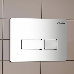 Tava de toaletă cromată Roya 021