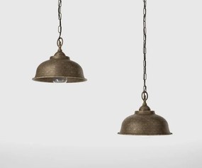 Lustra exterior IP44 realizat manual din alama Lipari