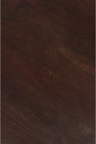 Măsuță auxiliară rotundă din lemn de mango ø 30 cm Izzy – White Label