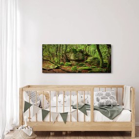 Tablou cu pădurea fermecată (120x50 cm)