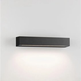 Aplica exterior neagra liniara 38cm IP65 LED CCT PRISMATIC