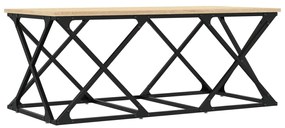 vidaXL Măsuță de cafea, stejar sonoma, 100x49x40 cm, lemn prelucrat