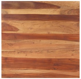 285987 vidaXL Blat de masă, 80 x 80 cm, lemn masiv de sheesham, 15-16 mm