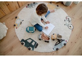 Coșuri de jucării pentru copii 2 buc. din material textil 24x14x8 cm Truck – Lorena Canals