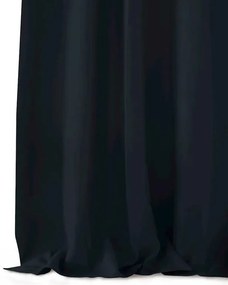 Draperie BLACKOUT AMELIA neagră 140 x 245 cm 2 buc