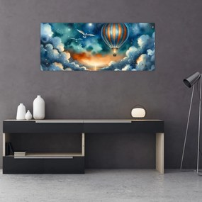 Tablou - Zbor sub cerul nopții (120x50 cm)