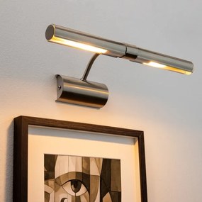 Aplică LED pentru tablouri Brilagi DANAE 2xE14/4W/230V 3000K crom mat