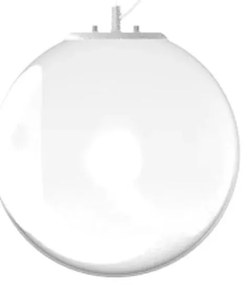 Lustră pe cablu Ideal Lux MAPA 1xE27/42W/230V d. 30 cm transparent