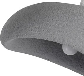 BRILAGI - Lustră suspendată pe cablu WABI SABI 1xE27/60W/230V Ø 40 cm gri