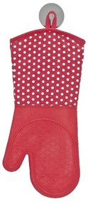 Set 2 mănuși din silicon Wenko Oven Red, roșu