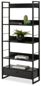 Raft Luca (lemn negru + negru). 1111371