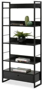 Raft Luca (lemn negru + negru). 1111371